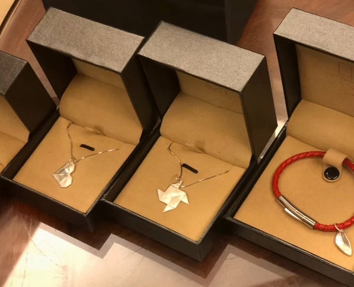 纯银戒指与吊坠手作
